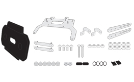 GIVI Montagekit S250KIT