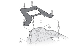 GIVI Topcase Träger SR5108 BMW