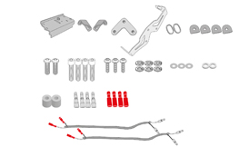 GIVI Montage Kit für Seitenträger