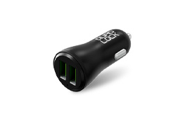 Quad Lock Dual USB 12V Car Charger