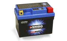 SHIDO Lithium Batterie Heizbar