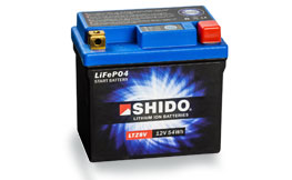 SHIDO Lithium Batterie