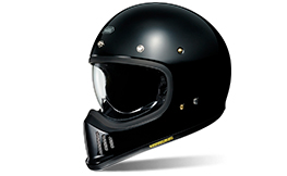 Shoei EX-Zero Schwarz Glanz XS