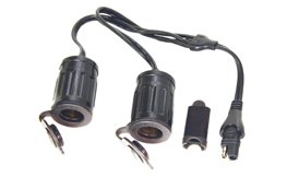 TecMate Doppel Zigarettenanzünderstecker