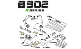 X-Lite B902 X Series N-Com Ladekabel
