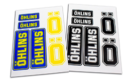 Öhlins Sticker Set R&T ÖHLINS Set