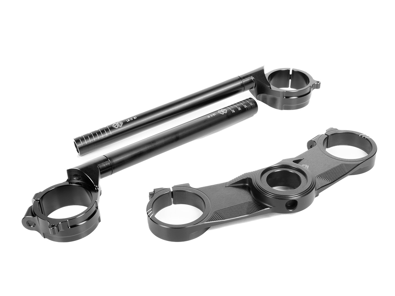 Gilles Triple clamp with handlebars - Parts World Shop