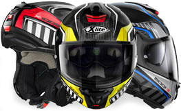 Flip Up Helmets with Sunvisor