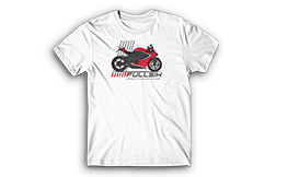 T-Shirt - White Design 1