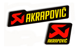 Akrapovic Heat Resistent Stickers