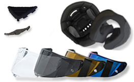 Visors, Spare Parts & Replacement Paddings etc.