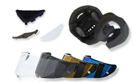 Visors, Spare Parts & Replacement Paddings etc.