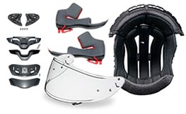 Visors, Spare Parts & Replacement Paddings etc.