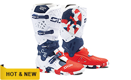 White / Navy / Red